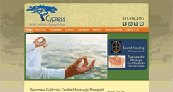 Desktop Screenshot of cypresshealthinstitute.com